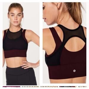 Lululemon Double Tap Hight Impact Bra II Size 10 Xx1349